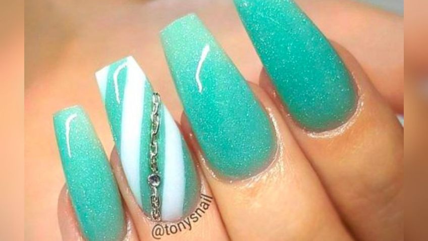 Uñas menta: 5 diseños para coronarte como la reina del nail art en septiembre