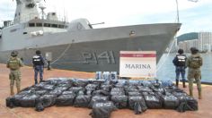 Secretaría de Marina incauta más de 2 mil 800 kilos de cocaína