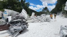 Volcadura de tráiler en tramo Teopisca-San Cristóbal deja 7 heridos