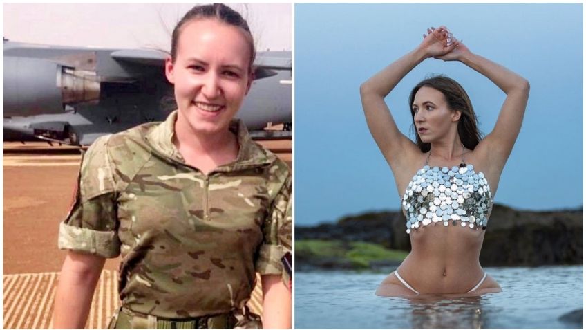 Mujer militar abandonó el ejército tras sufrir graves enfermedades y ahora es modelo profesional de bikinis