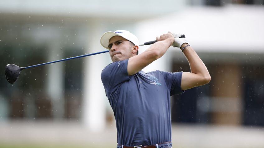 Golfista brasileño Alexandre Rocha encabeza el Club de Golf México Invitational