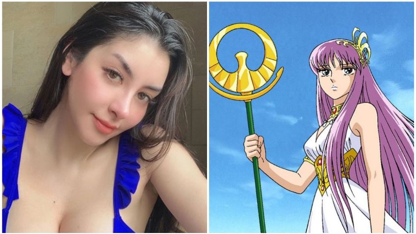 El mejor cosplay de Saori Kido o Atenea de los Caballeros del Zodiaco, lo hizo una chilena