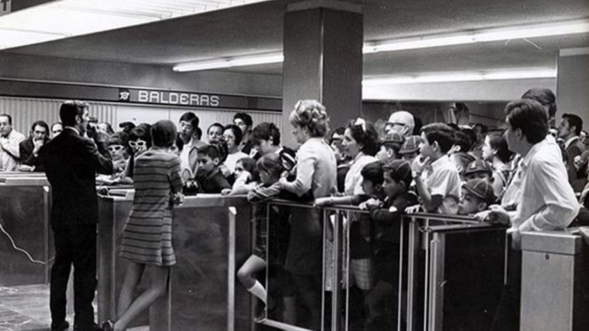 El Metro tenía asientos acolchonados y era más lujoso cuando se inauguró: FOTOS