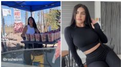 "Vendedora" de fresas cautiva las redes con su carisma y belleza: VIDEO