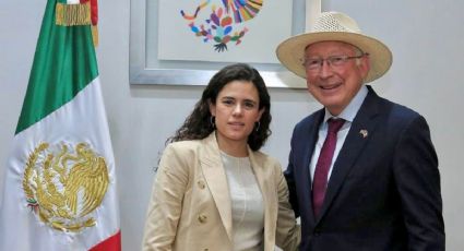 Luisa María Alcalde se reúne con Ken Salazar: tratan temas de seguridad y buena vecindad