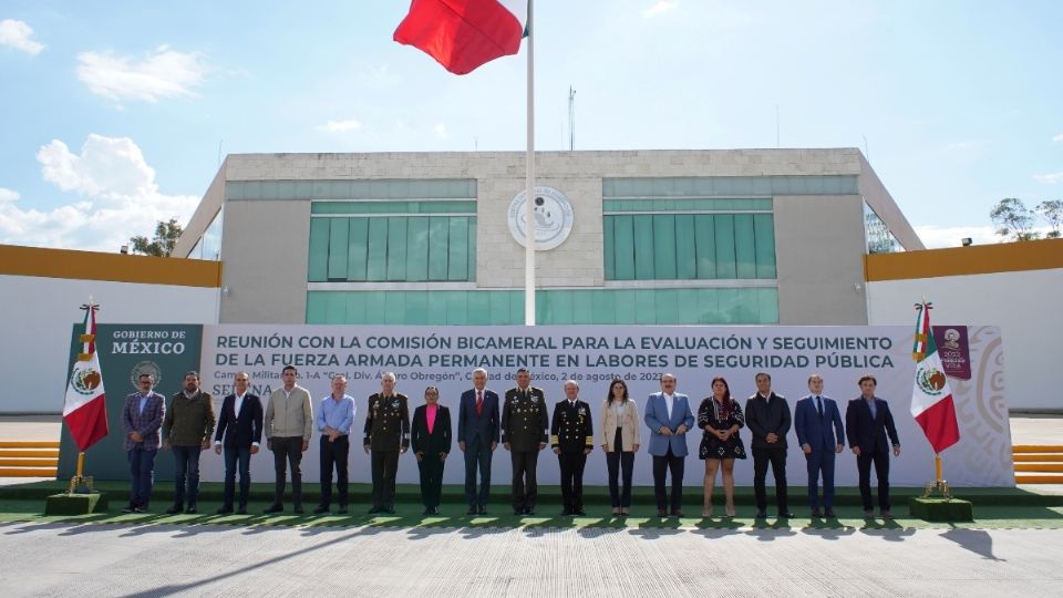 Entre los participantes se encuentran el General Luis Cresencio Sandoval y Rosa Icela Rodríguez