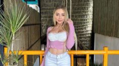 Maya Nazor cautiva en Instagram con coqueto vestido de encaje lleno de escotes y aberturas