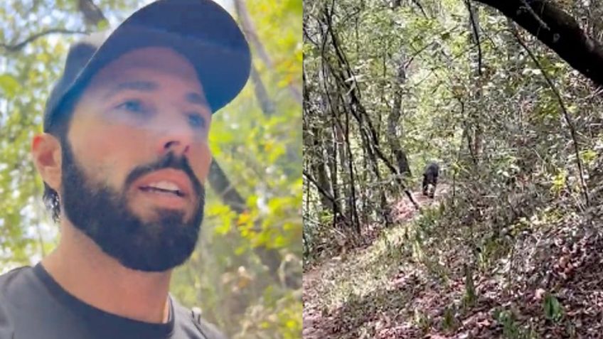 "Nos siguió un oso", Poncho de Nigris preocupa a sus fans tras compartir un alarmante video junto a su hijo