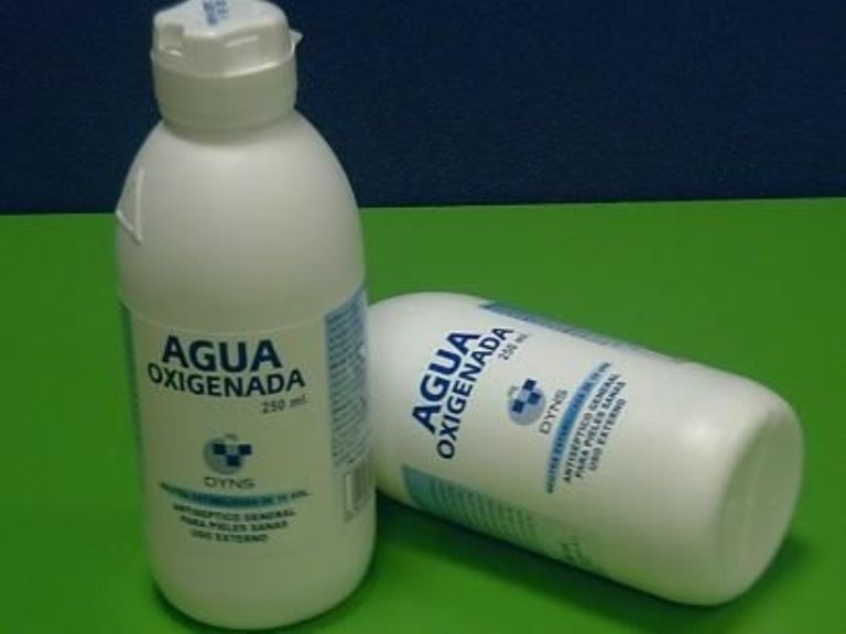 recipiente agua oxigenada