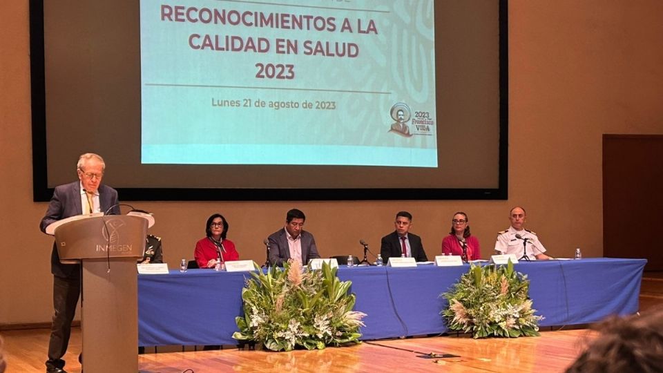 Se entregaron reconocimientos a la Calidad de Salud 2023.