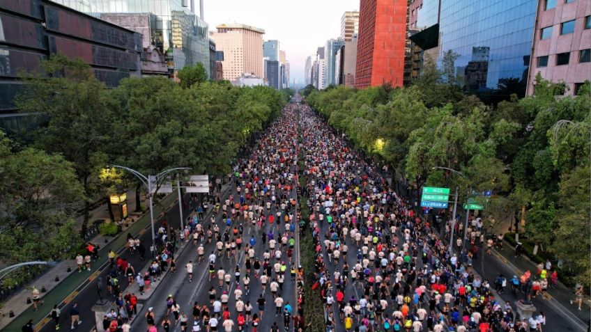 MAPA del Maratón CDMX 2023: ruta, horarios de salida y alternativas viales