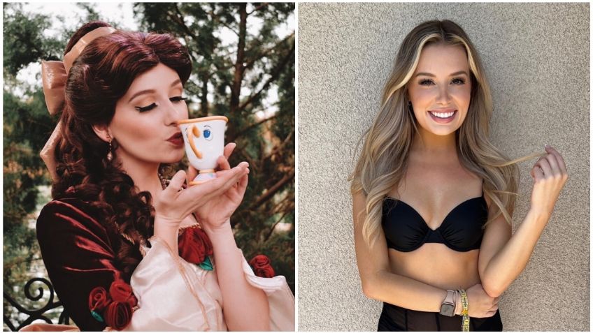 De ser una princesa en los parques de Disney a modelo de bikinis, tiene miles de seguidores