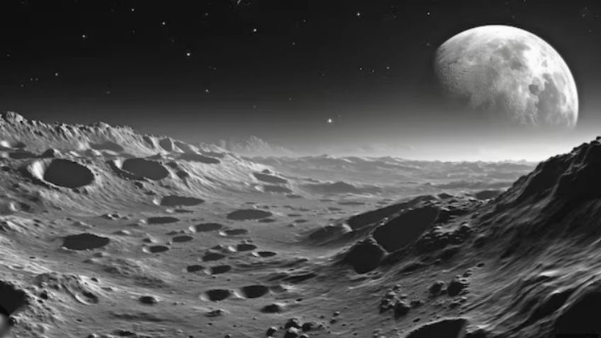 IMPACTANTES IMÁGENES: la humanidad llega por primera vez al Polo Sur de la Luna gracias a la India y así luce desde aquí