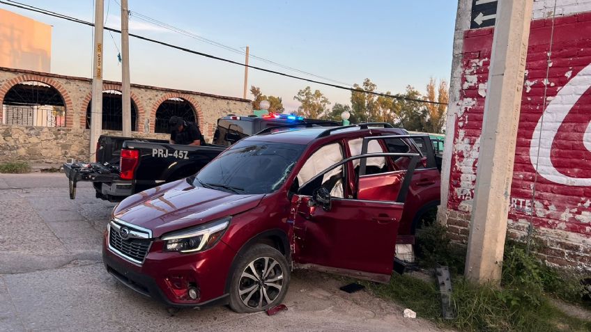 Policías estatales y sujetos armados se enfrentan en Teocaltiche; hay un detenido