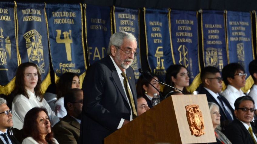 Enrique Graue pide a la comunidad estudiantil de nuevo ingreso estar atentos a la legislación universitaria