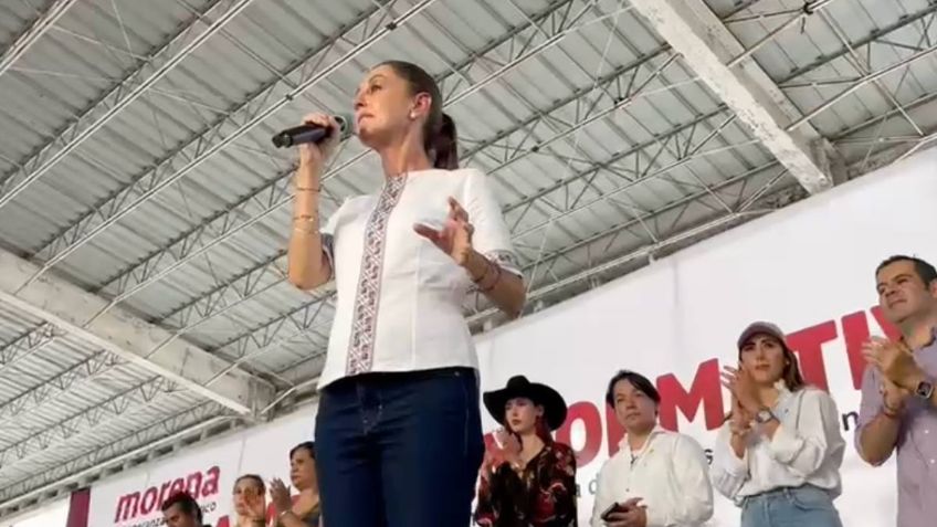 Claudia Sheinbaum cierra su gira en el norte del país: "Vamos arriba en las encuestas porque el pueblo de México sabe que hay honestidad"