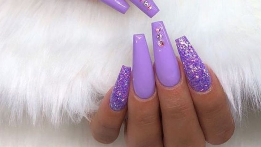 Grimace Nails: uñas inspiradas en la bebida que está volviendo loco a todo Pinterest