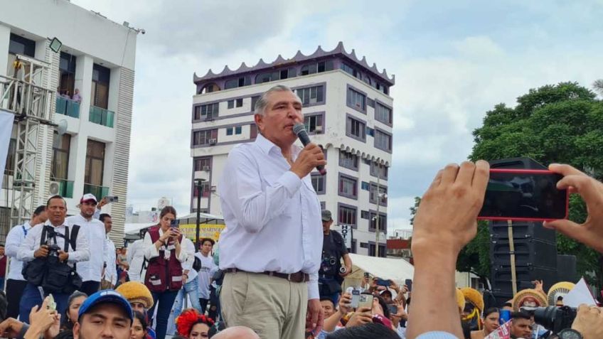 Adán Augusto López reitera: habrá reforma al Poder Judicial y a la SCJN