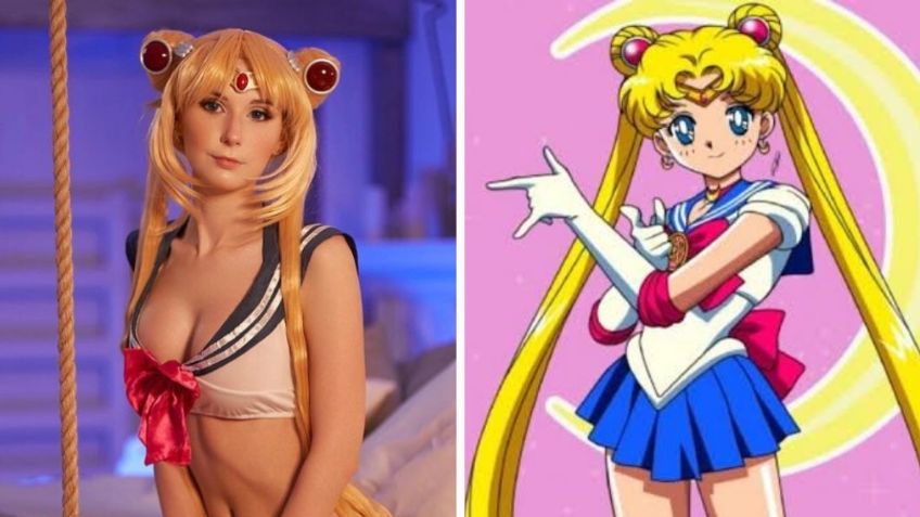 Modelo cautiva Instagram con el mejor y más sensual cosplay de Sailor Moon