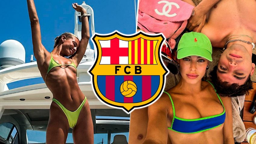 La infartante pareja de un exjugador del Barcelona paraliza Instagram con microbikini amarillo