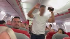 VIDEO: arrestan a pasajero que bromeó con traer un artefacto explosivo a bordo de un avión