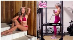 Mujer se convierte en modelo fitness a sus 60 años e incendia las redes