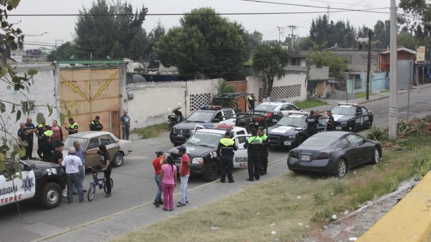 VIDEO: ratero asalta punta de pistola a repartidor en Chalco y huye en bicicleta