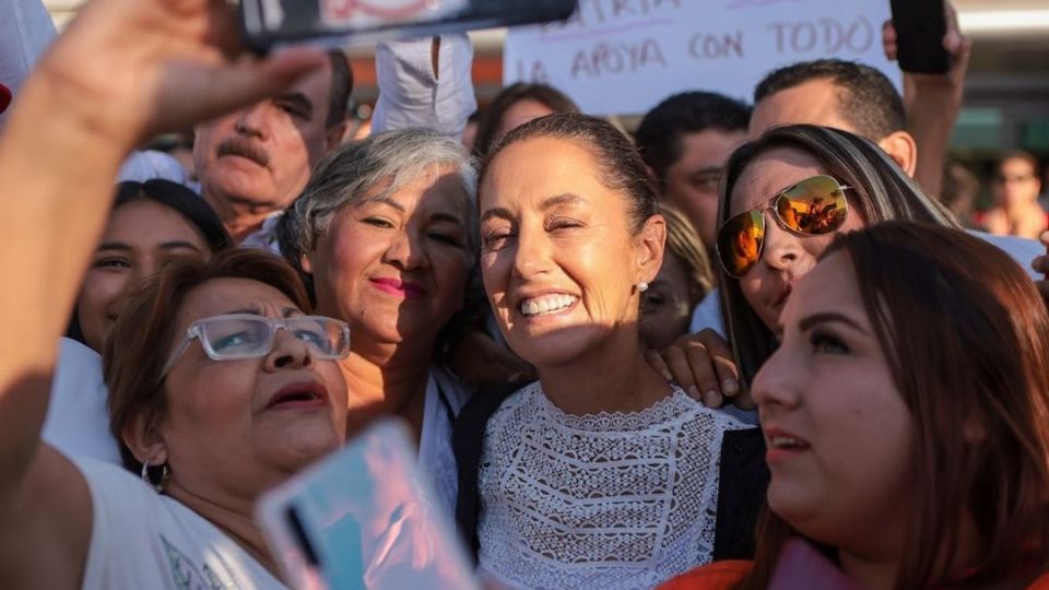 Claudia Sheinbaum destacó los avances de la 4T en México.