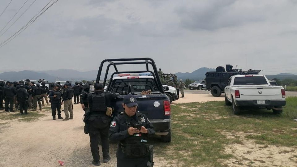 Los miembros de la policía fueron liberados en las instalaciones de la dependencia