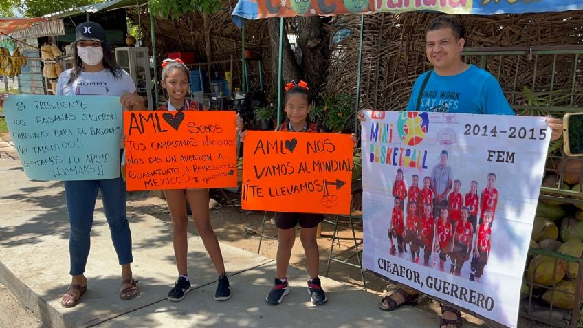 Campeonas mexicanas de basquetbol piden apoyo a AMLO para ir al mundial FIBA