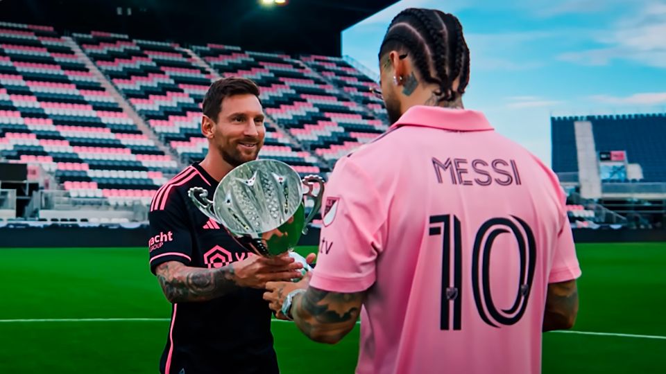 Messi y Maluma en video viral