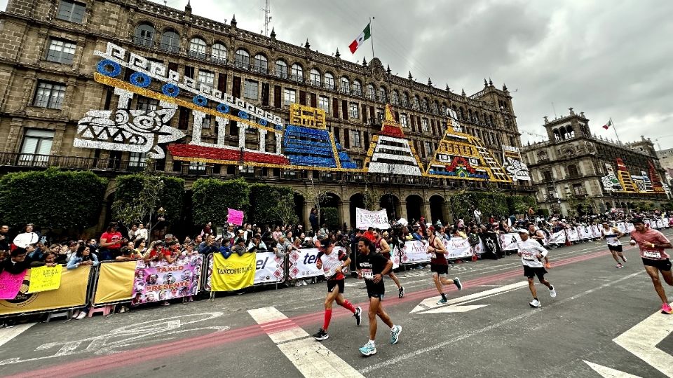 El Maratón de la CDMX es una competencia exigente con calidez de su gente