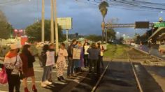 VIDEO: Vecinos de la colonia agrícola oriental realizan bloqueo en calzada Zaragoza