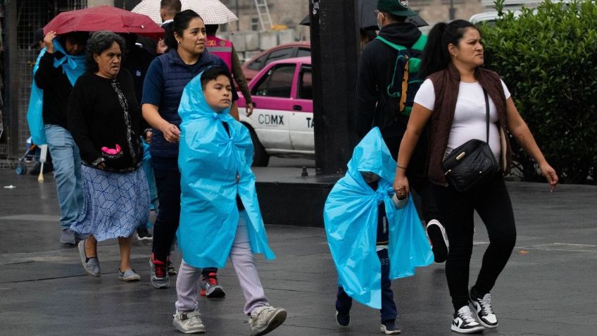 Clima CDMX: prevén lluvias con descargas eléctricas y granizo en algunas alcaldías