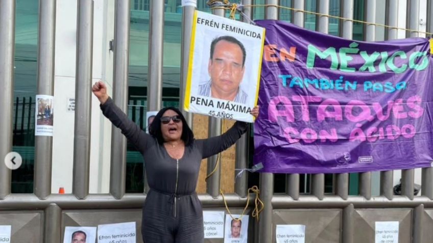 Carmen finalmente logró justicia contra su agresor, quien intentó asesinarla con ácido hace 10 años