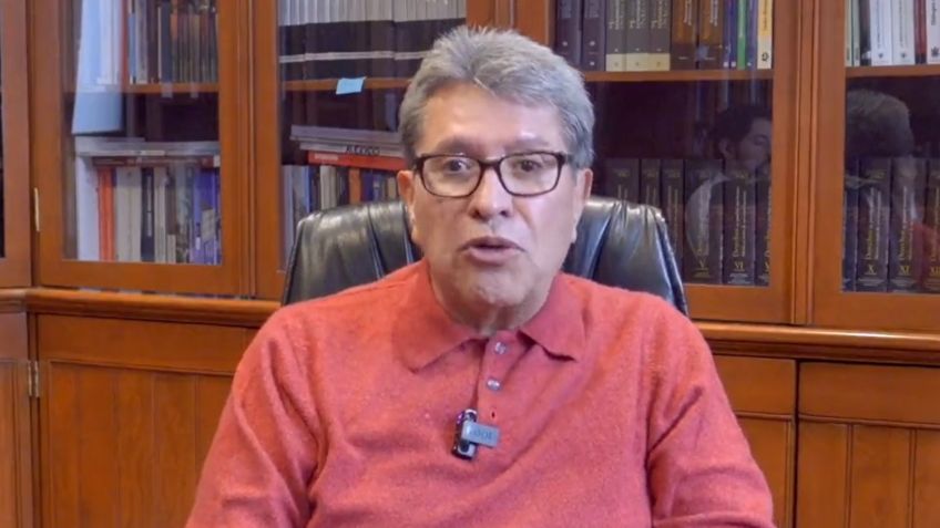 Ricardo Monreal rinde su último informe de gastos en la contienda por la Coordinación de la Defensa de la 4T