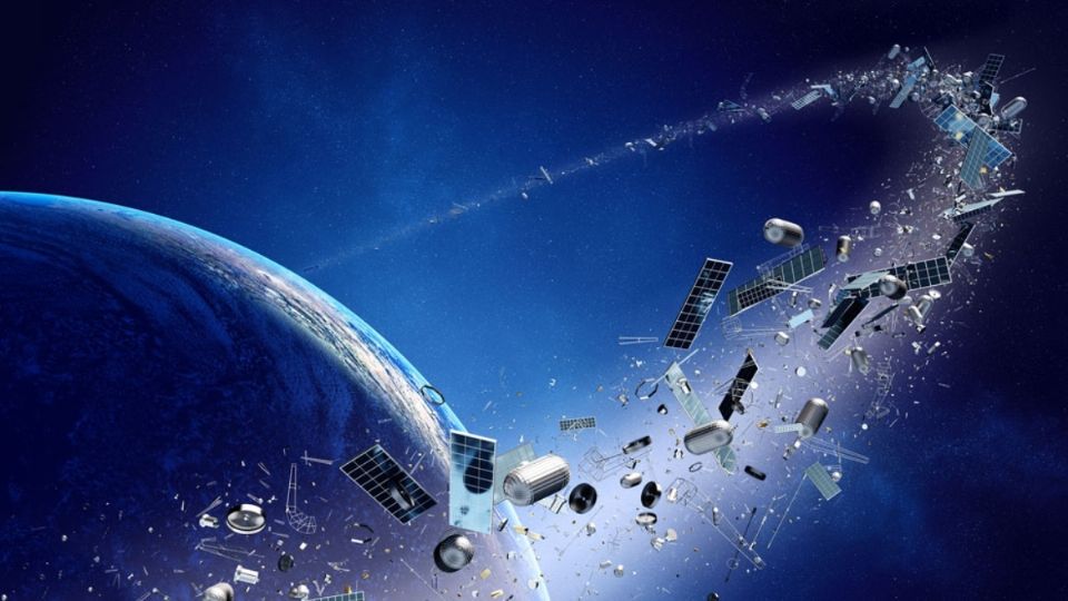 La basura espacial es un problema en crecimiento.