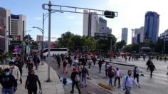 Manifestantes cierran Paseo de la Reforma, hay afectaciones a las líneas 7 y 2 del Metrobús