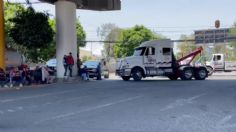 VIDEO: Transportistas autodefensas del Edomex bloquean la Av. Gustavo Baz, el tránsito está detenido