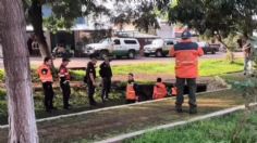 Un niño cayó en una alcantarilla tras el primer día de clases, lo buscan desde ayer en Michoacán