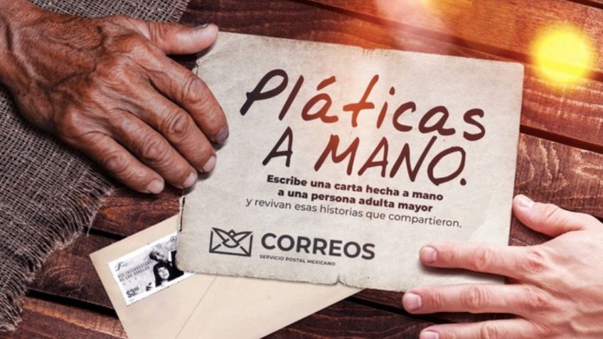 Correos de México invita a escribir y enviar una carta a los adultos mayores para rescatar tradiciones