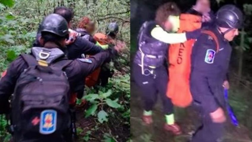 Escalan juntos el Pico del Águila pero olvidan cómo regresar, la SSC los rescató