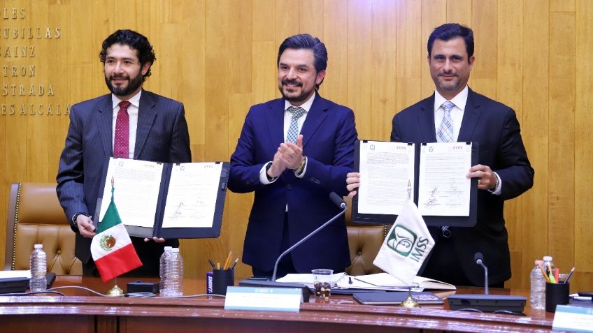 IMSS y STPS firman convenio de colaboración institucional entre programas ELSSA y VELAVO