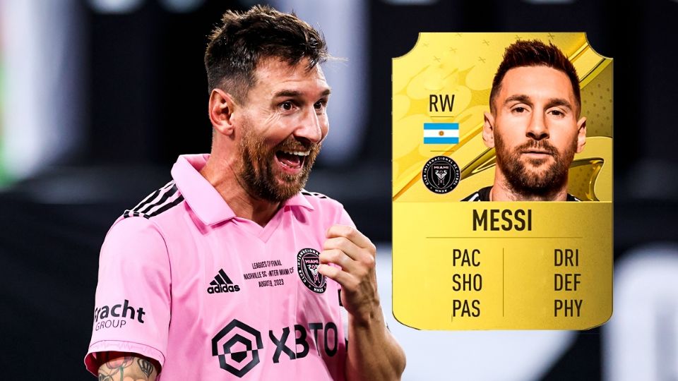 Conoce los valores de Lionel Messi en el EA Sports FC 24 luego de jugar con Inter Miami