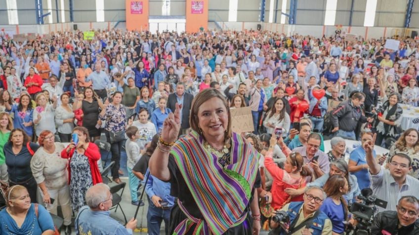 Xóchitl Gálvez llama al magisterio a defender la educación