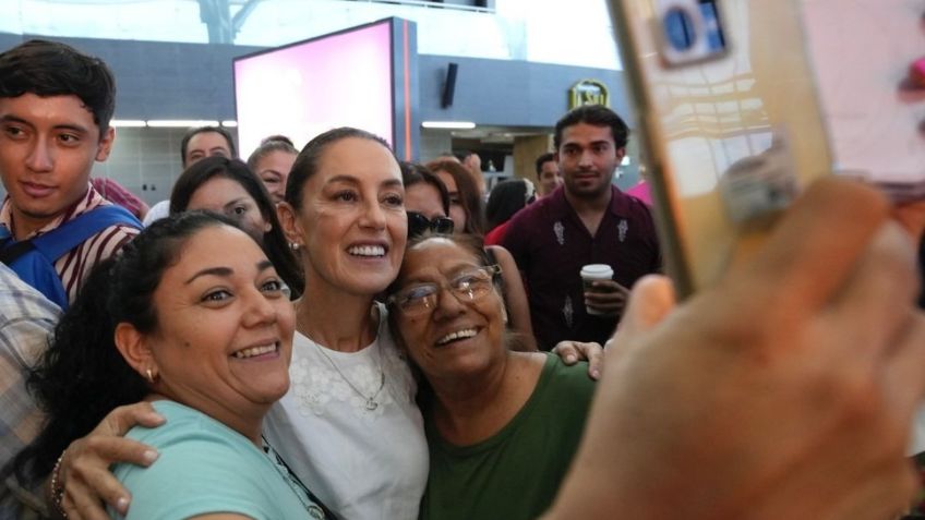 Claudia Sheinbaum afirma que lucha por un mejor presente y futuro de México