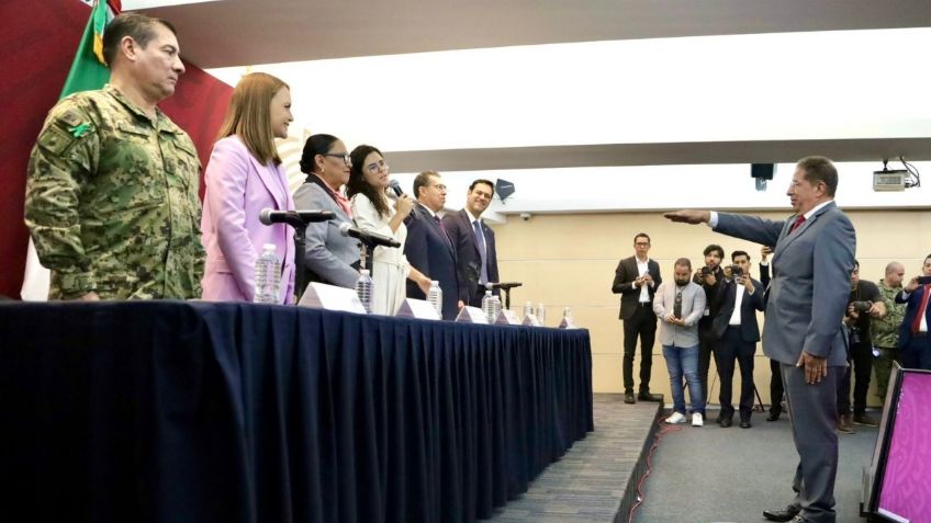 Rosa Icela Rodríguez y Luisa María Alcalde toman protesta a presidente e integrantes de la Conferencia Nacional de Seguridad Pública Municipal