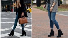 Los skinny jeans sí se usan en otoño y se llevan con botas vaqueras este 2023