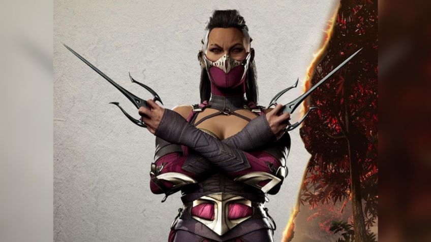 Así se vería Mileena de Mortal Kombat en la vida real, según la Inteligencia Artificial