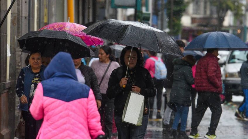 Canales de baja presión traerán fuertes lluvias en 21 estados y en 5 estarán arriba de 40 grados